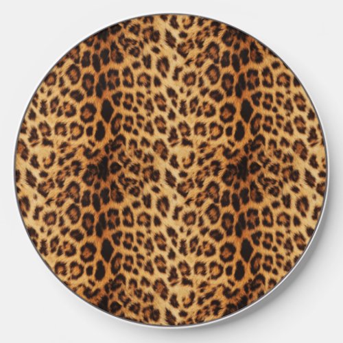Leopard Fur Print Wireless Charger