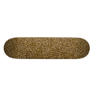 Leopard Fur Skateboard