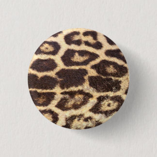 Leopard Fur Spots Button