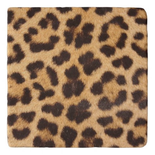 Leopard Fur Spots Pattern Trivet