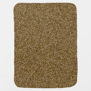 Leopard Fur Swaddle Blanket