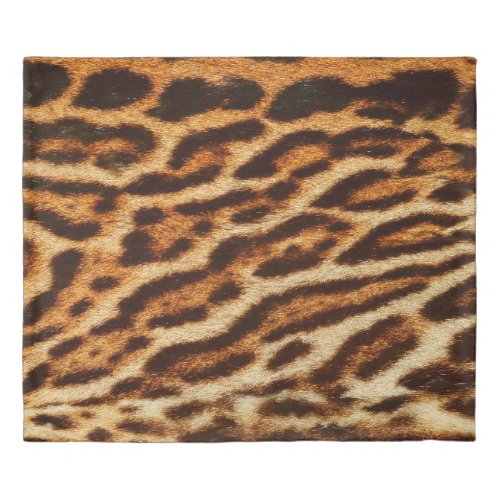 Leopard fur textures Animal print Duvet Cover