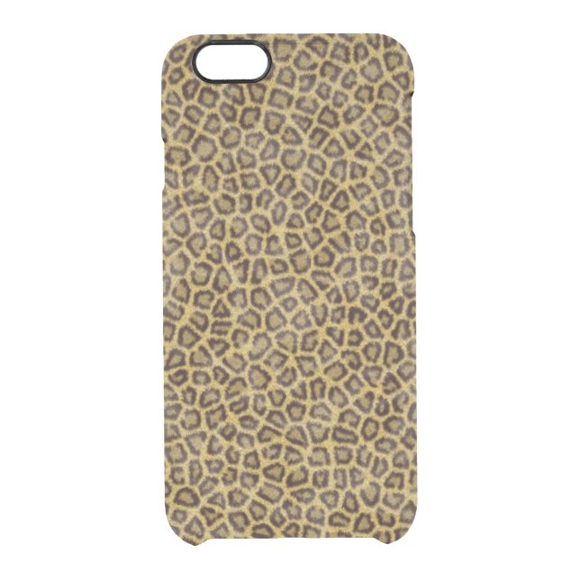 Leopard Fur Uncommon iPhone Case (Back)