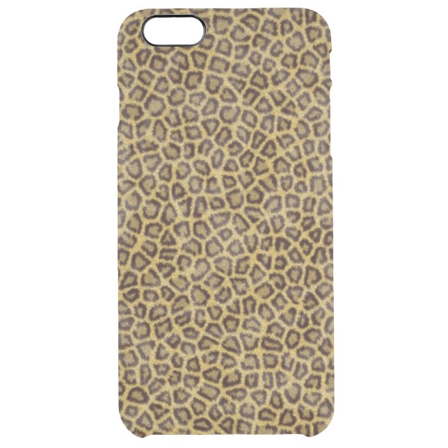 Leopard Fur Uncommon iPhone Case (Back)
