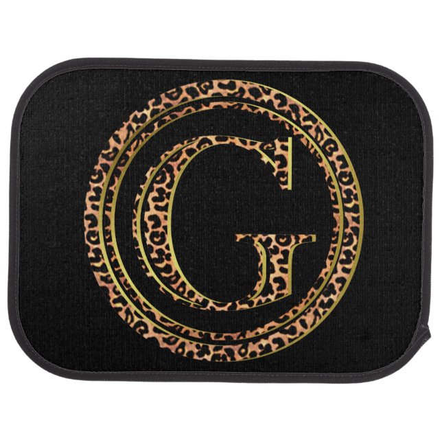 leopard G Car Floor Mat (Rear)