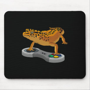 Leopard Gecko Bearded Dragon Gift Kids Cool Gamers Mouse Pad