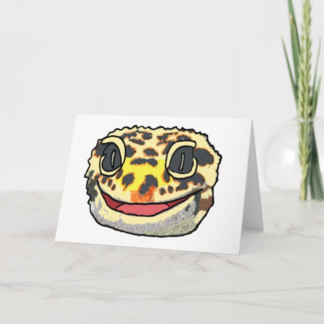 Leopard Gecko Card (Front)