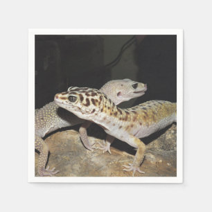 Leopard gecko design for all! napkins