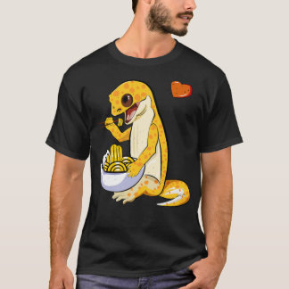 Leopard Gecko Eating Ramen T-Shirt