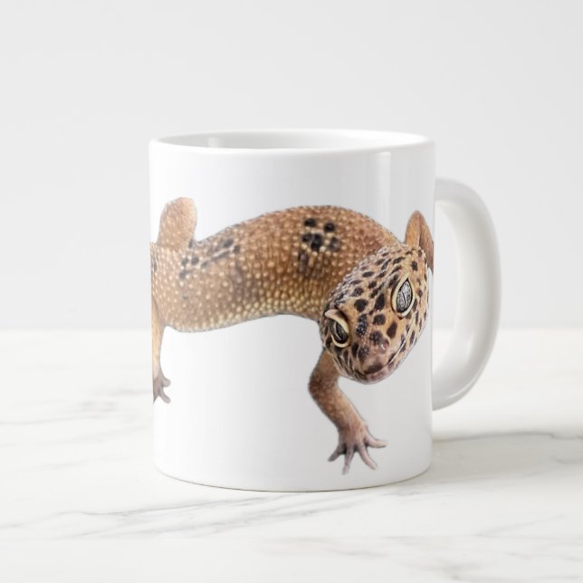  Leopard Gecko  Giant Coffee Mug (Front Right)