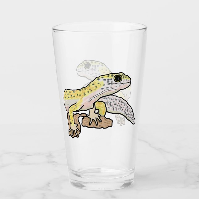 Leopard Gecko Glass (Front)