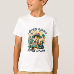 Leopard Gecko Jungle Explorer : Wild Adventure T-Shirt
