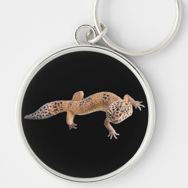  Leopard Gecko  Keychain (Front)