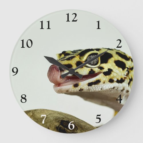 Leopard Gecko Large Clock