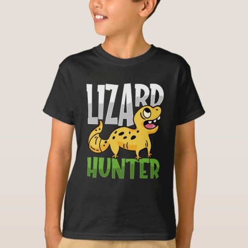 Leopard Gecko  Lizard Hunter Reptiles T_Shirt