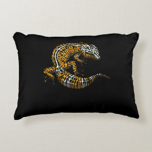 Leopard Gecko Lizard Reptile Accent Pillow