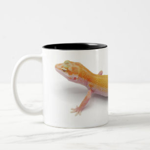 Leopard Gecko Lizard Two-Tone Coffee Mug