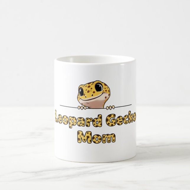 Leopard Gecko Mom Coffee Mug (Center)