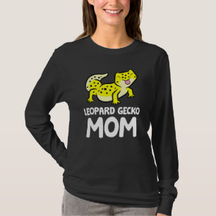 Leopard Gecko Mom Lizard Reptile Mother Leopard Ge T-Shirt
