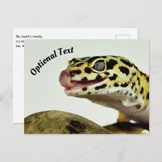 Leopard Gecko Postcard (Front/Back)