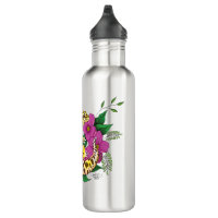 Leopard Vinyl 24oz Simple Modern Insulated Stainless Steel