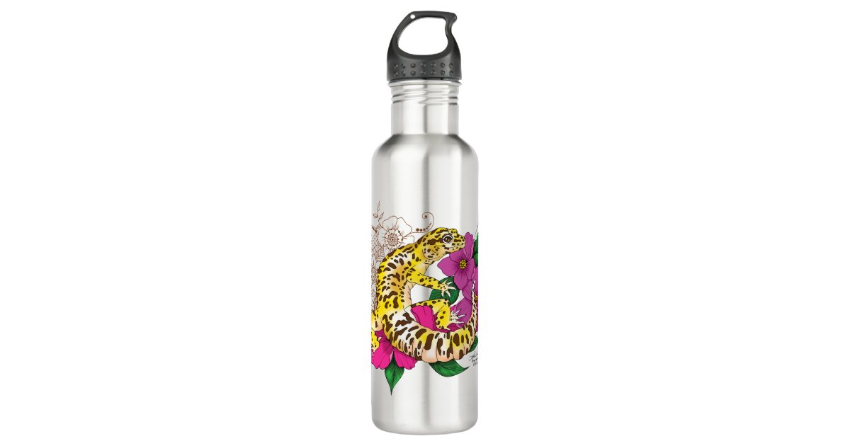 Leopard Vinyl 24oz Simple Modern Insulated Stainless Steel