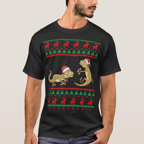 Leopard Gecko Ugly Christmas Sweater Funny Lizard 