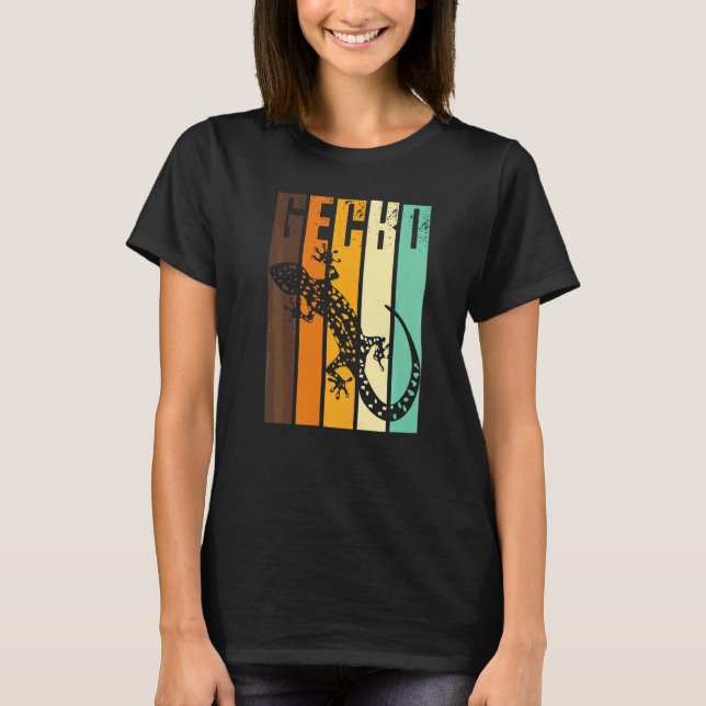 Leopard Geckos Lizard Pet Reptile Lizards Gecko T-Shirt (Front)