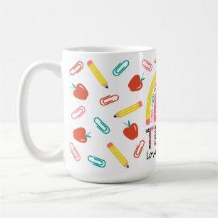 Leopard Gift For Teacher Teach Love Inspire Mug