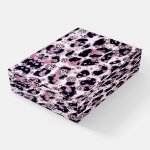 Leopard Glitter Pattern Paperweight