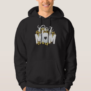 Leopard Golf Mom Sport Love Mother's Day Mommy Wom Hoodie