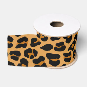 Leopard Grosgrain Ribbon