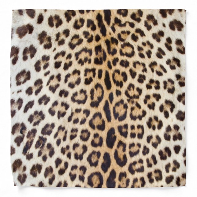 Leopard hair bandana (Front)
