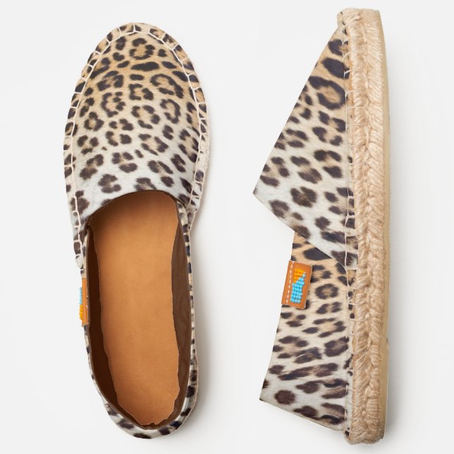 Leopard hair espadrilles (Side)