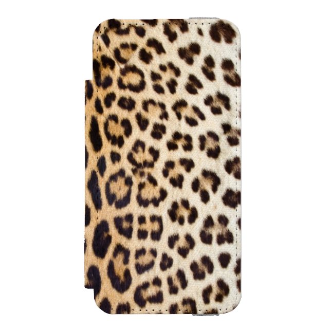 Leopard hair incipio iPhone wallet case (Folio Front)