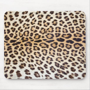 Leopard hair mouse pad