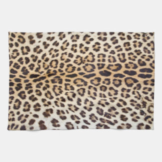Leopard hair towel