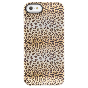 Leopard hair permafrost iPhone SE/5/5s case