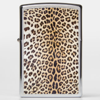 Leopard hair zippo lighter