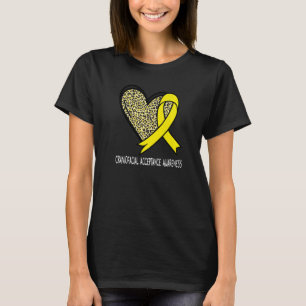 Leopard Heart Craniofacial Acceptance Awareness Ye T-Shirt