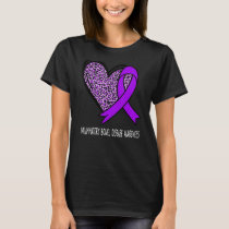 Leopard Heart Inflammatory Bowel Disease Awareness T-Shirt