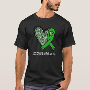 Leopard Heart Major Depressive Disorder Awareness T-Shirt