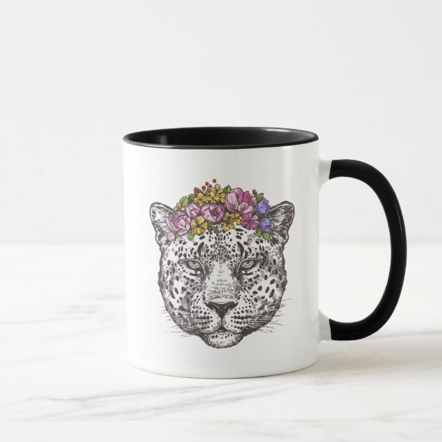 Leopard Hippie Chic Mug (Right)