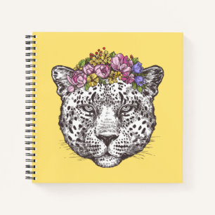 Leopard Hippie Chic Notebook