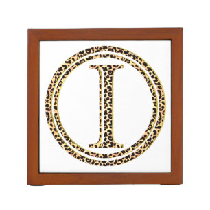 leopard I Desk Organizer