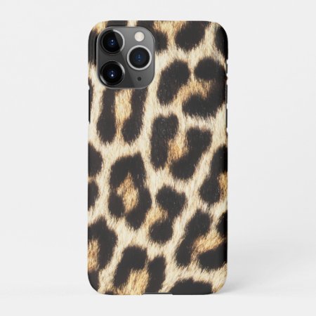 Leopard Iphone 11 Proslim Fit Case, Glossy Iphone 11pro Case