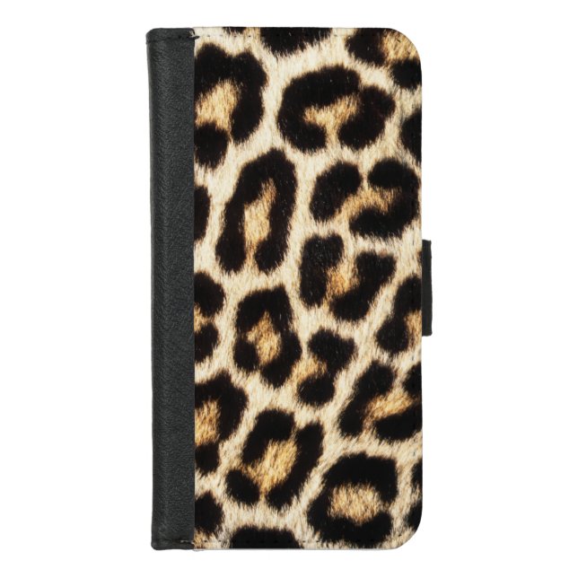 Leopard iPhone 8/7 Wallet Case (Front)