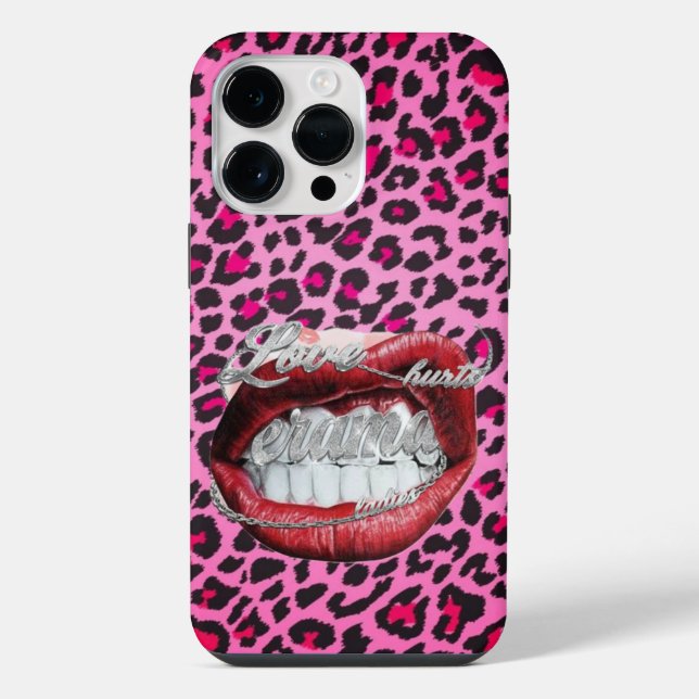 leopard iPhone case (Back)