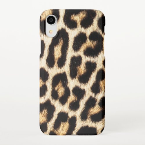 Leopard iPhone XRSlim Fit Case Glossy iPhone XR Case