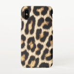 Leopard Iphone Xslim Fit Case, Glossy Iphone X Case at Zazzle